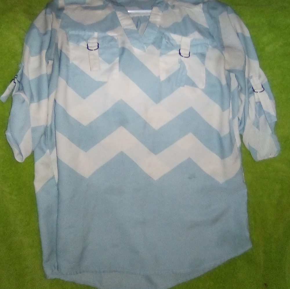 Blue&white dress shirt